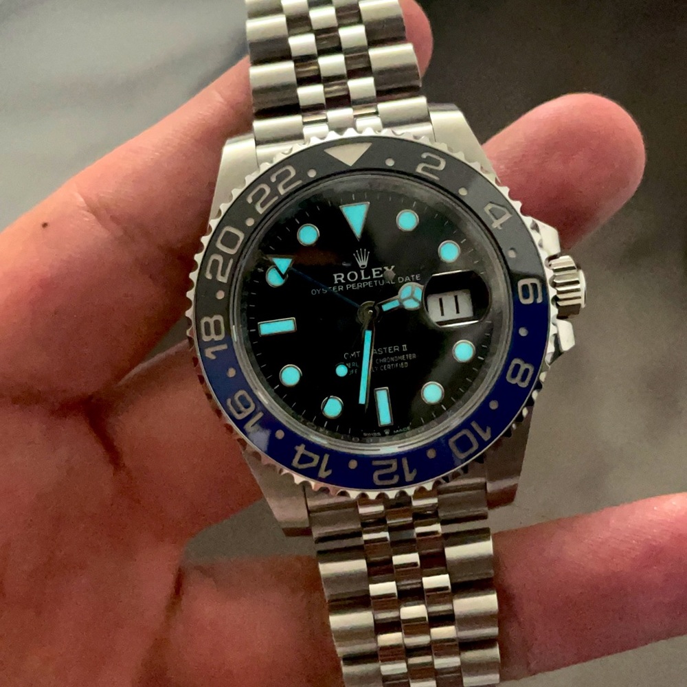 Authentic Rolex Bat Girl 41MM GMT MASTER